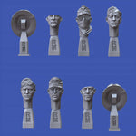 DAK heads WWII