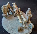 RAF Bomber Crew with Bomb Trailer WWII