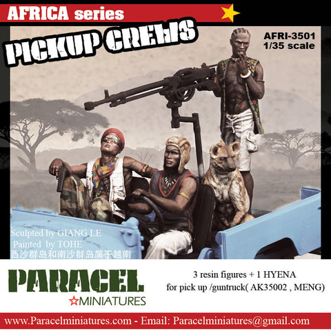 Afrikanische Pick up Besatzung #1