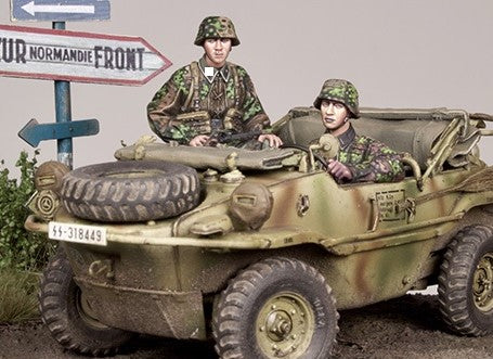 WSS Schwimmwagen crew WWII