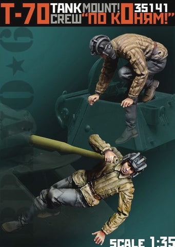 Russische T-70 Besatzung Sommer WWII