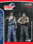 Französische Resistance Set WWII