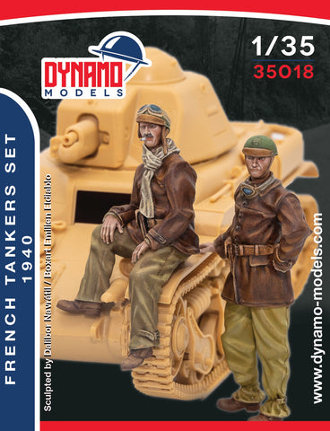 French tank soldiers set 1940