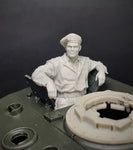 Britischer Ladeschütze mit Jerkin Jacke WWII