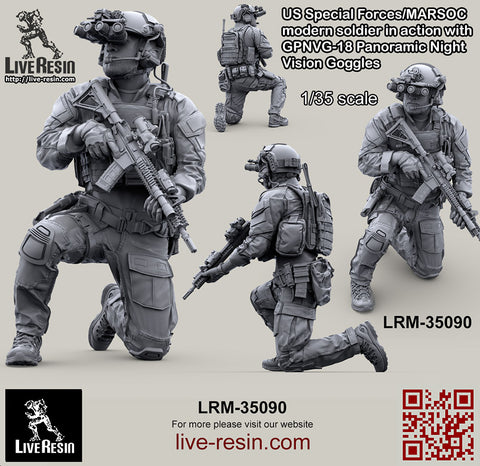 US Special Forces/MARSOC modern Soldier with Nightvision Googles #1