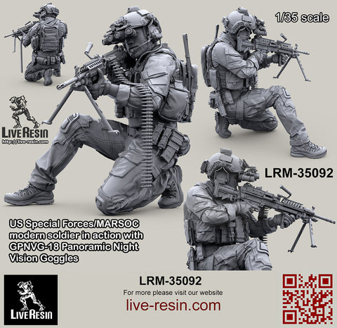 US Special Forces/MARSOC modern Soldier with Nightvision Googles #3