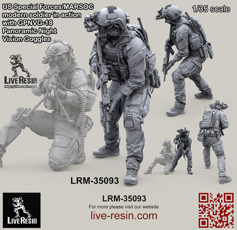 US Special Forces/MARSOC modern Soldier mit Nightvision Googles #4