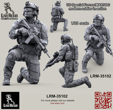 US Special Forces/MARSOC modern Soldier in Action #1