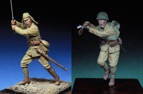 Japanische Infanteristen WWII