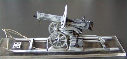 Russisches 7,62 MG Maxim Modell 1930 Winterversion