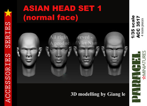 Asian Heads #1