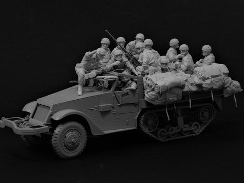 Israelische Fallschrimjäger mit Außengepäck 1967