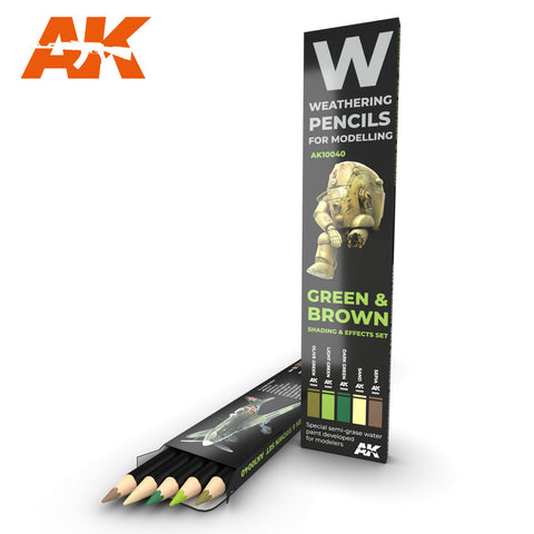 Weathering Pencils Set for Modelling