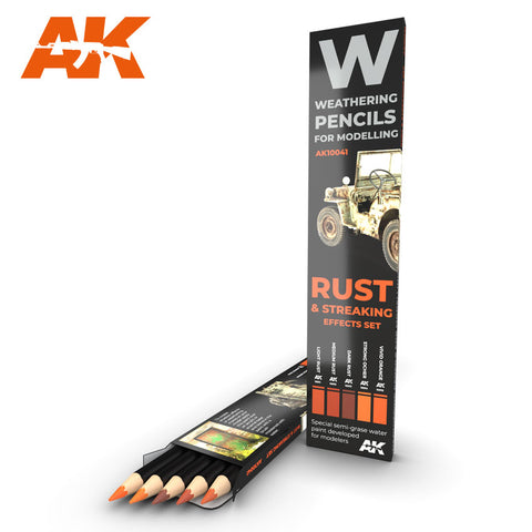 Weathering Pencils Set for Modelling