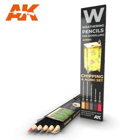 Weathering Pencils Set for Modelling