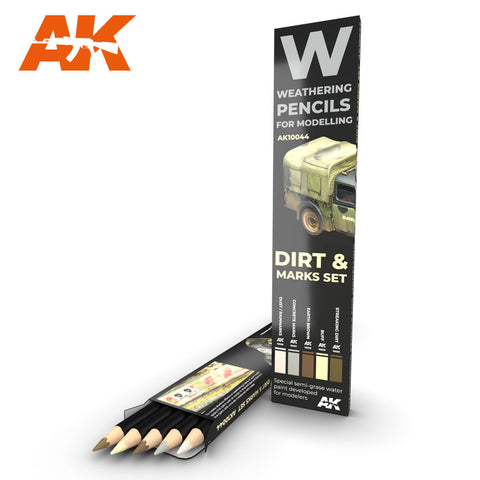 Weathering Pencils Set for Modelling