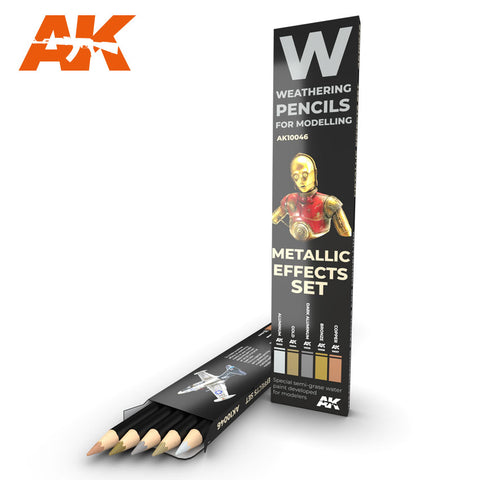 Weathering Pencils Set for Modelling