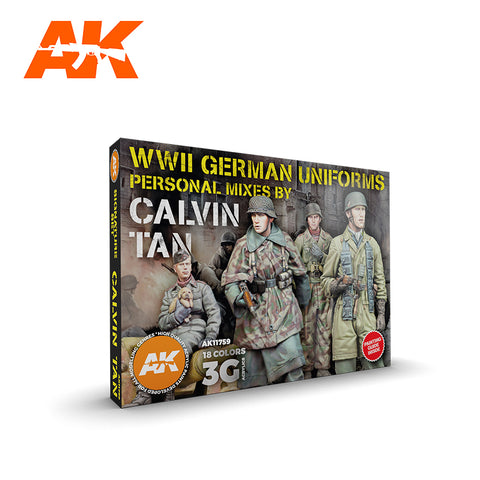 Farbset Deutsche Uniformen zusammengestellt von Calvin Tan 3G