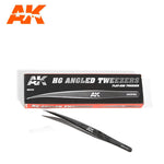 Hg Angled Tweezers 01 Flat End