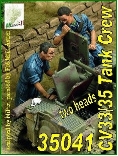 Italian tankcrew for CV33/35