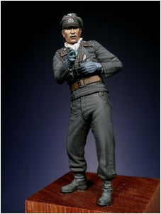 German Panzer Officer early uniform