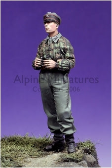 German SS Panzer Recon Officer