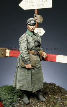 German Wehrmacht officer with overcoat #1