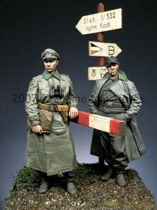 German Wehrmacht officers with overcoat set