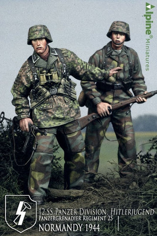 German WSS Unterscharführer & Grenadier Div HJ