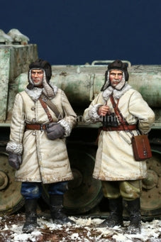 Russian AFV crew set Winter 1943/44