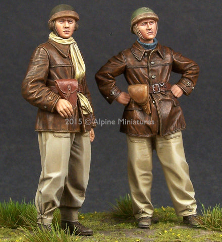 Französische Panzersoldaten Set WWII