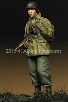 US Infanterie-Offizier WWII