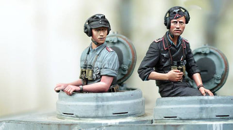 German Tank Commander Set Summer WWII