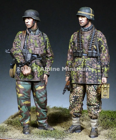 MG Team 12. WSS Div. HJ WWII