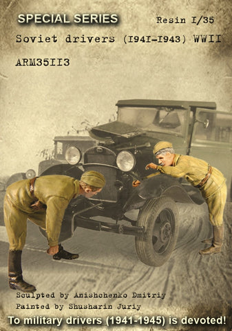 Russische Kraftfahrer Set 1941-43