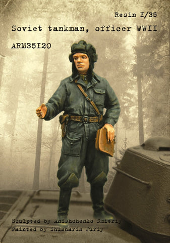 Russischer Panzeroffizier WWII