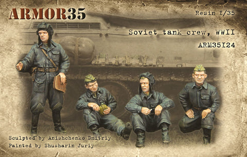 Russische Panzersoldaten Set WWII