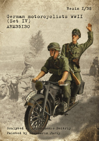 German Motorcyclists WWII Set 4