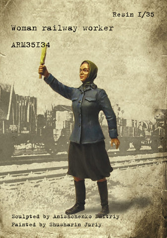Female Railway worker WWII