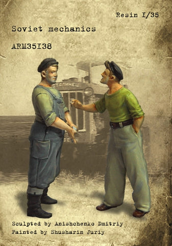Russische Landmaschinen-Mechaniker