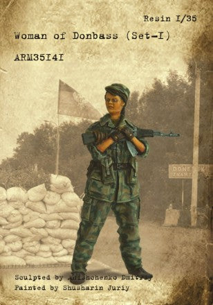 Soldatin aus Donbass #1