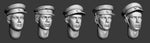 Russian heads with officer´s caps #1 WWII