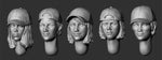 Female heads #4