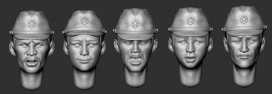Japanese Heads #2 WWII