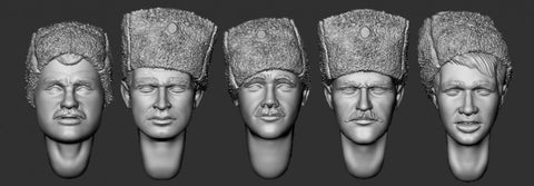 Russian Heads #2 WW I