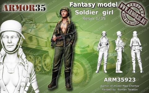 Soldier Girl #1