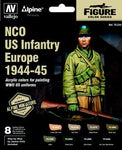 US Army Infantry NCO WWII + Colors