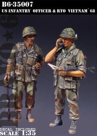 U S Army Infantry officer & radiooperator Vietnam 1968