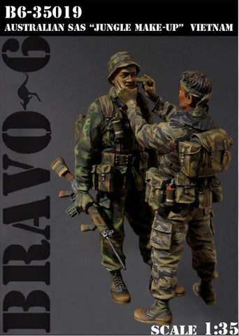 Australische SAS Soldaten beim tarnen Vietnam 1968