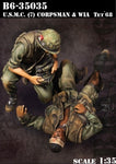 USMC Sanitäter mit Verwundeten TET 1968